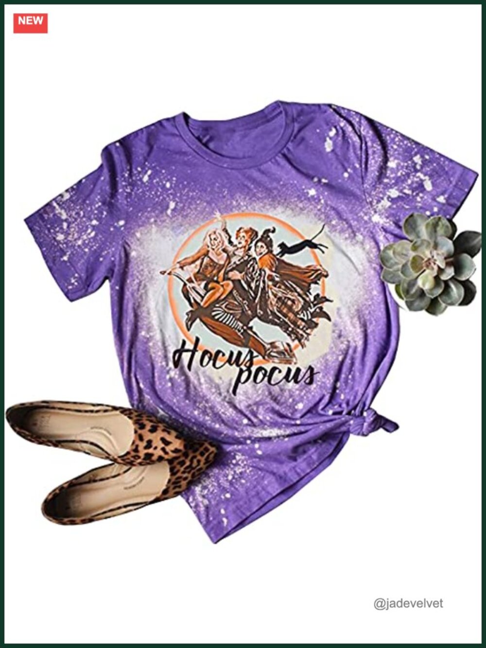 Hocus Pocus Halloween Shirt Women Tie Dye Sanderson Sister Witch Fall T-Shirt